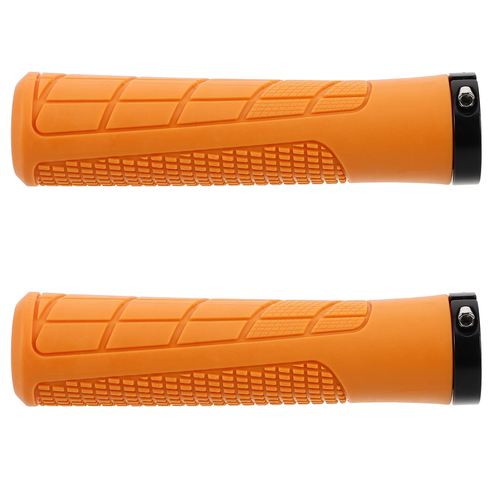 

2Pcs Bicycle Handlebar Grips Ergonomic Soft Non-Slip Rubber Bike Grip for Mountain Fixed Gear Road Cycling Accessories