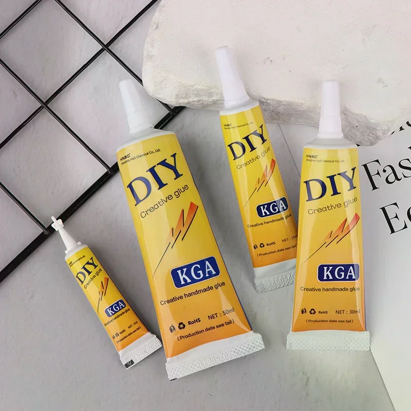 Handmade DIY Glue Non-Woven Fabric Model Puzzle Transparent Children's Universal Glue Hemp Rope Button Strong Glue