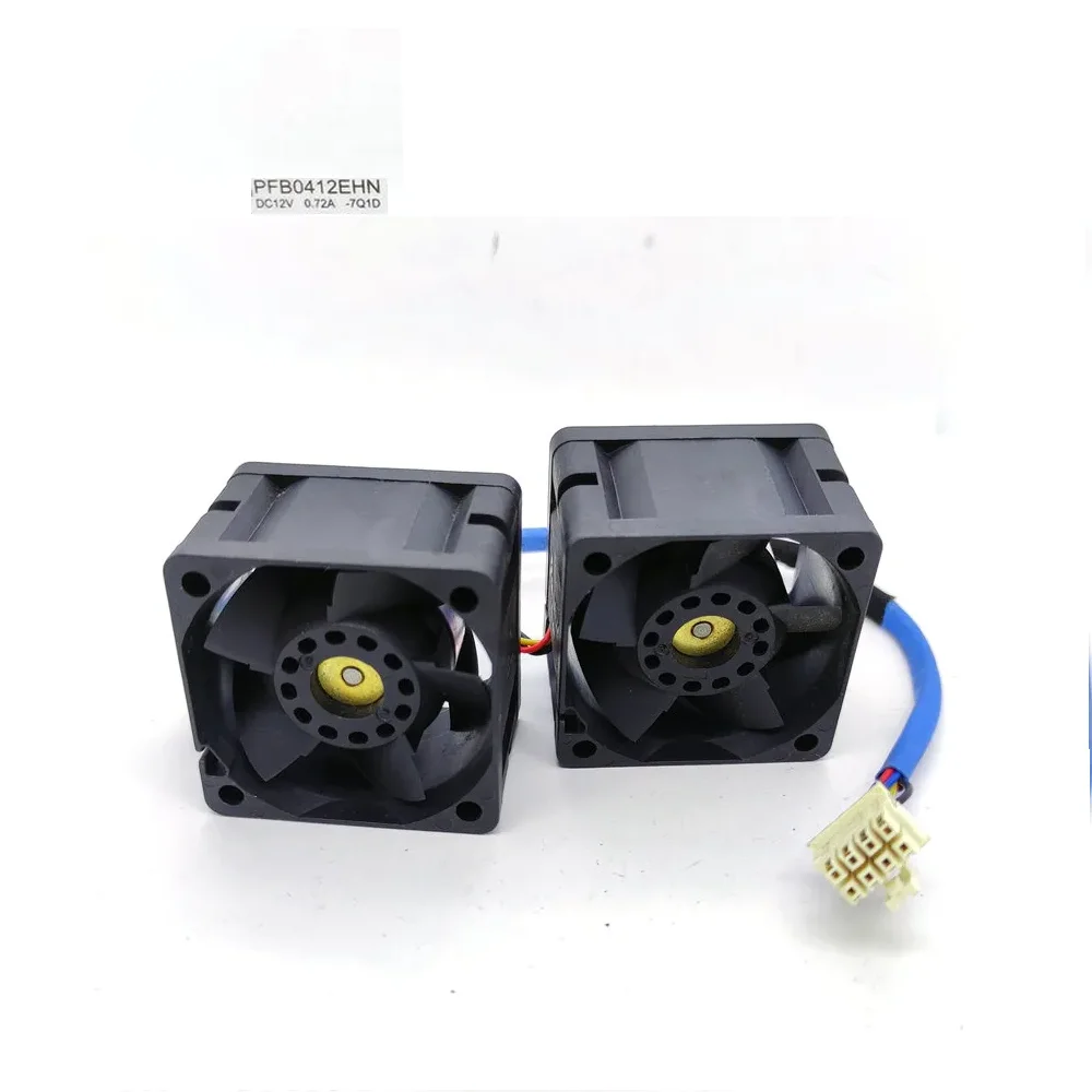 

4cm PFB0412EHN 4028 12V 0.72a 4wire Cooling Fan 1Set for 2pcs