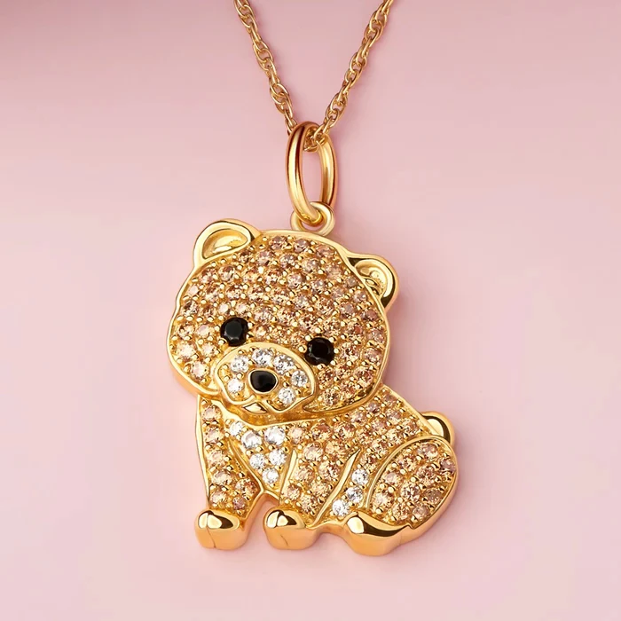 Exquisite and Cute Pomeranian Pendant Necklace for Women Elegant Pet Puppy Jewelry Animal Accessories Gift for Dog Lover Chains