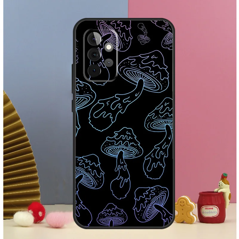 Skull Gothic Creepy Pastel Goth Case For Samsung Galaxy A52 A72 A13 A33 A53 A14 A24 A34 A54 A15 A25 A51 A71 A12 A32 Cover