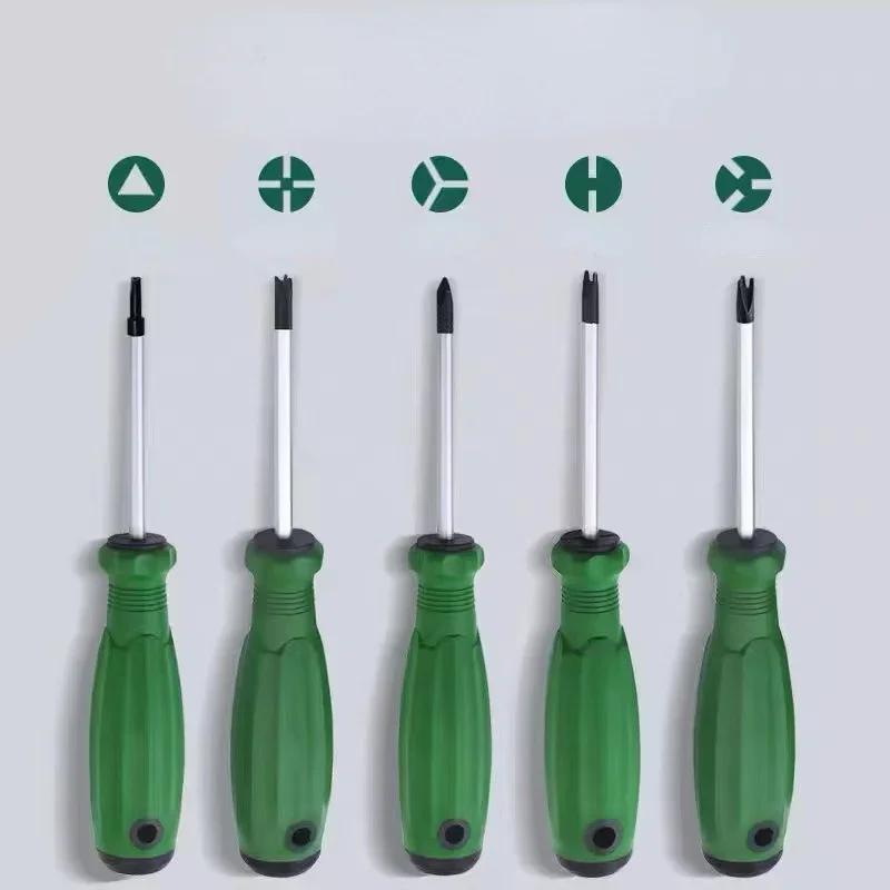 

1pcs Special-shaped Screwdriver Special Screwdrivers with Magnetic Hand Tools U Y Inner Cross Triangle Points Screwdrivers