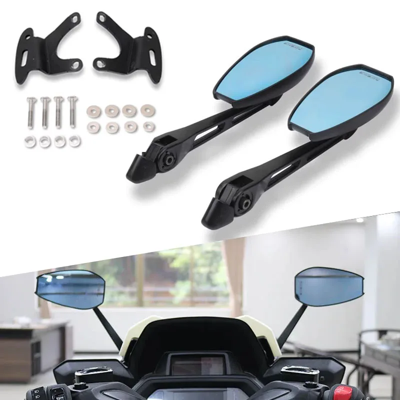 

Motorcycle Accessories Mirrors Forward Moving Bracket Kit Rearview Mirror For XMAX 300 XMAX300 X-MAX 300 2023