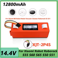 2025 NEW Li-ion 14.4V Battery Robotic Vacuum Cleaner Replacement Battery for Xiaomi Robot Roborock S50 S51 S55 Accessory Spare