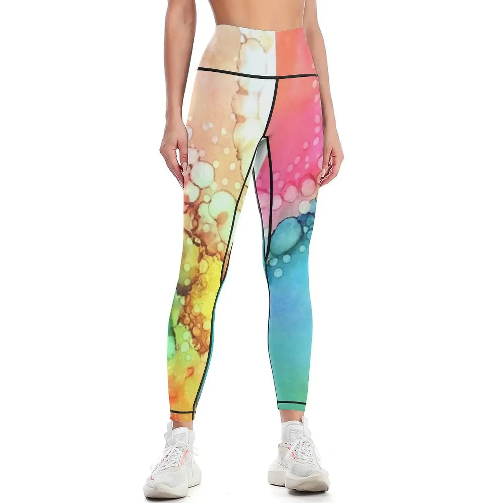 

Cotton Candy Bubble Leggings sport set Women's sports sportswear woman gym 2025 workout shorts Womens Leggings