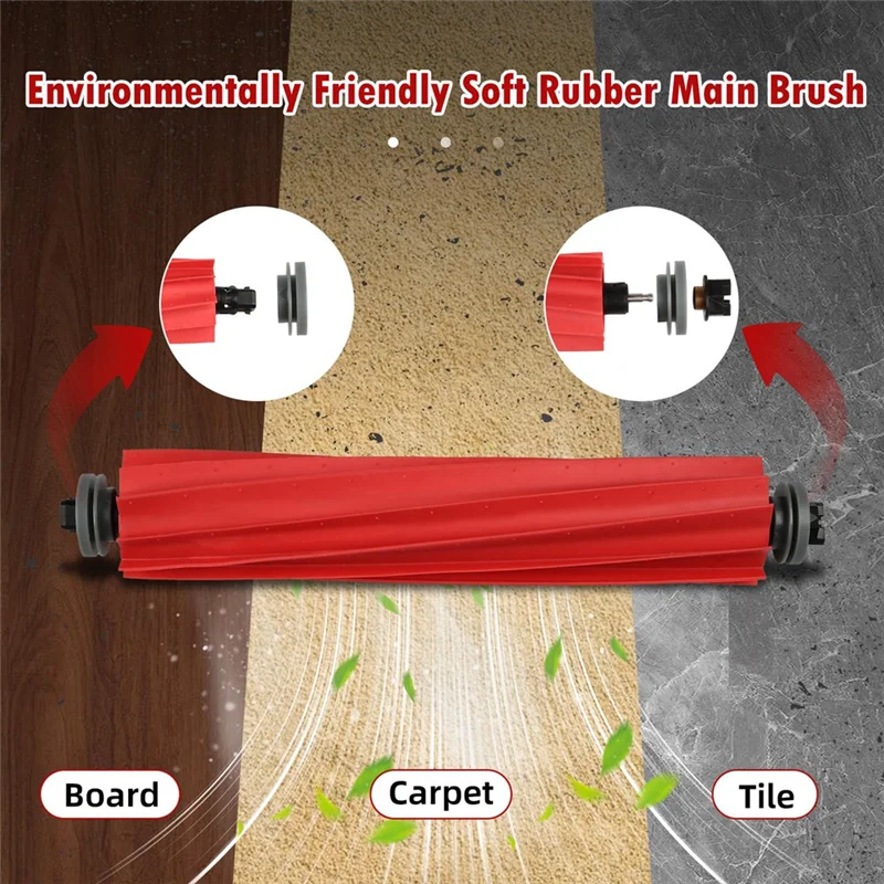 Ensemble d'accessoires A24P pour aspirateur Robot Roborock S7 Maxv Ultra S7 Pro Ultra, brosse principale, filtres, tampons de vadrouille