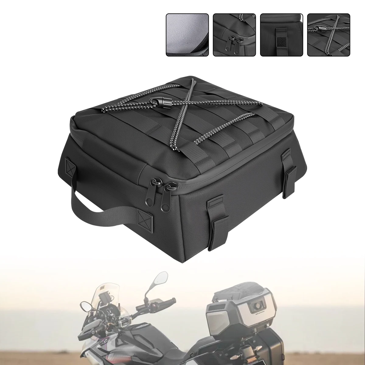 For BMW R1300GS R 1300 GS Top Case Tool Kit 1300gs 2023- 2024 Top Case Cover BagR 1300 GS Vario