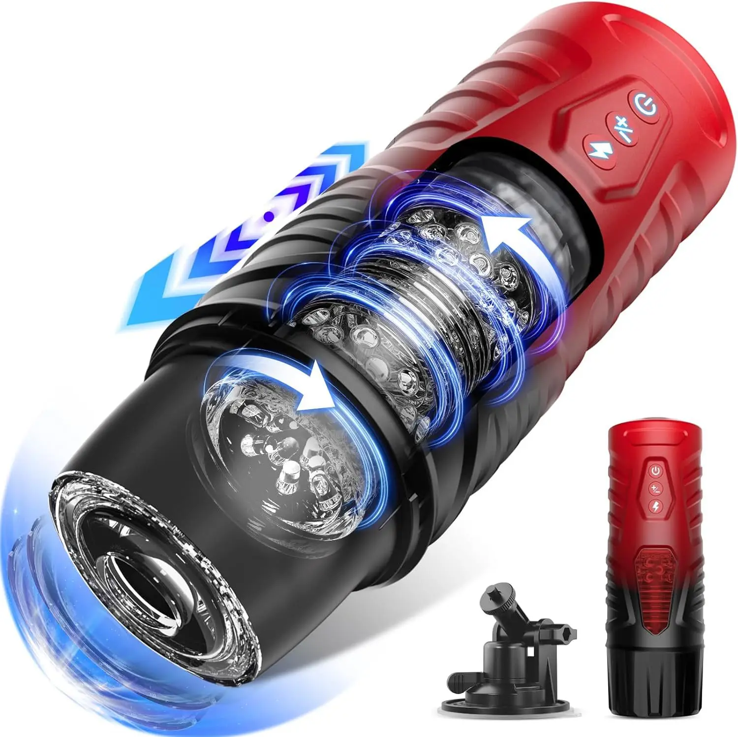 

Male Masturbator Automatic Blowjob Masturbation Cup Pocket Pussy for Adult Men Sex Toys with 7 Powerful Vibrating & Thrusting