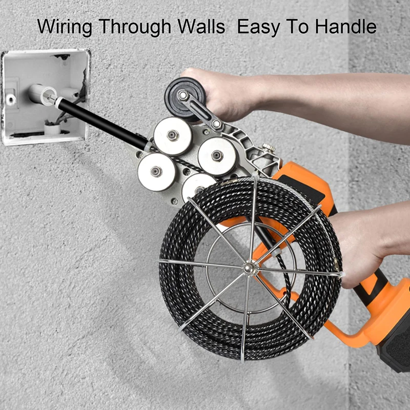 

Electrician Wall Wiring Machine Wall Wiring Machine Wire Threader Wire Line Guide Puller Through Wall Threading Machine