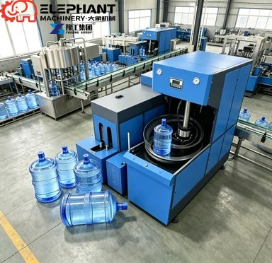 Made In China 5 Gallon Pet Preform Bottle Blow Molding Machine With Mould