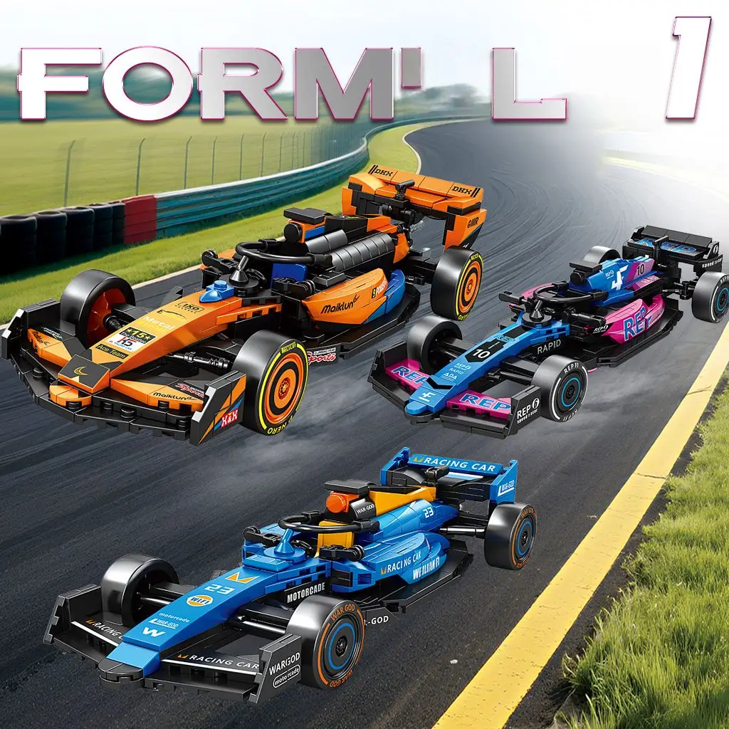 

330pcs Moc Technical Speed Car Sports Racing Car Champio City Educational Toys for Kids Building Blocks Boys Christmas Gifts