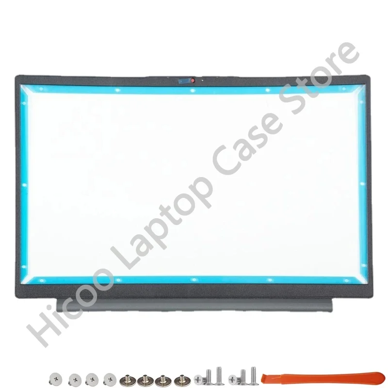 Imagem -03 - Peça de Notebook para Lenovo Ideapad Tampa Traseira Lcd Moldura Frontal Caixa Inferior Dobradiças Substituem Grayhs560 15s 315itl6 Alc6 2023