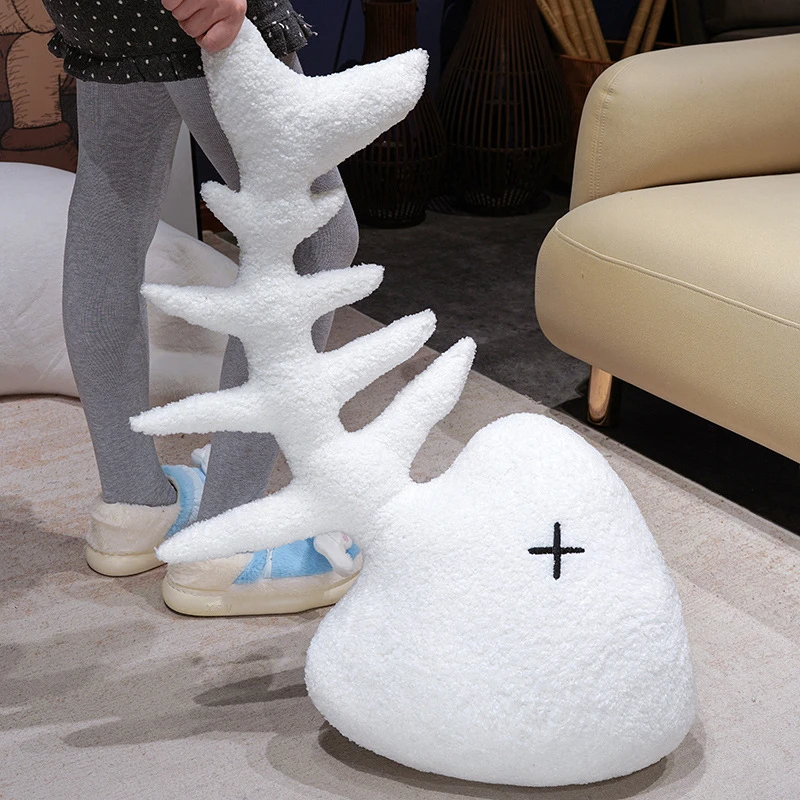 

Горячая новинка 2026 года, плюшевая игрушка из рыбьей кости для гостиной, креативная подушка для дивана, удобная подушка для сна, кукла «сделай сам», подарок на день рождения для детей