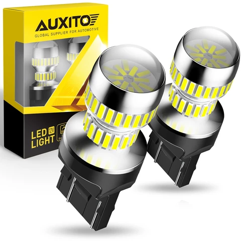 AUXITO 2 шт. T20 W21/5W 7443 7440 Светодиодные лампы для авт