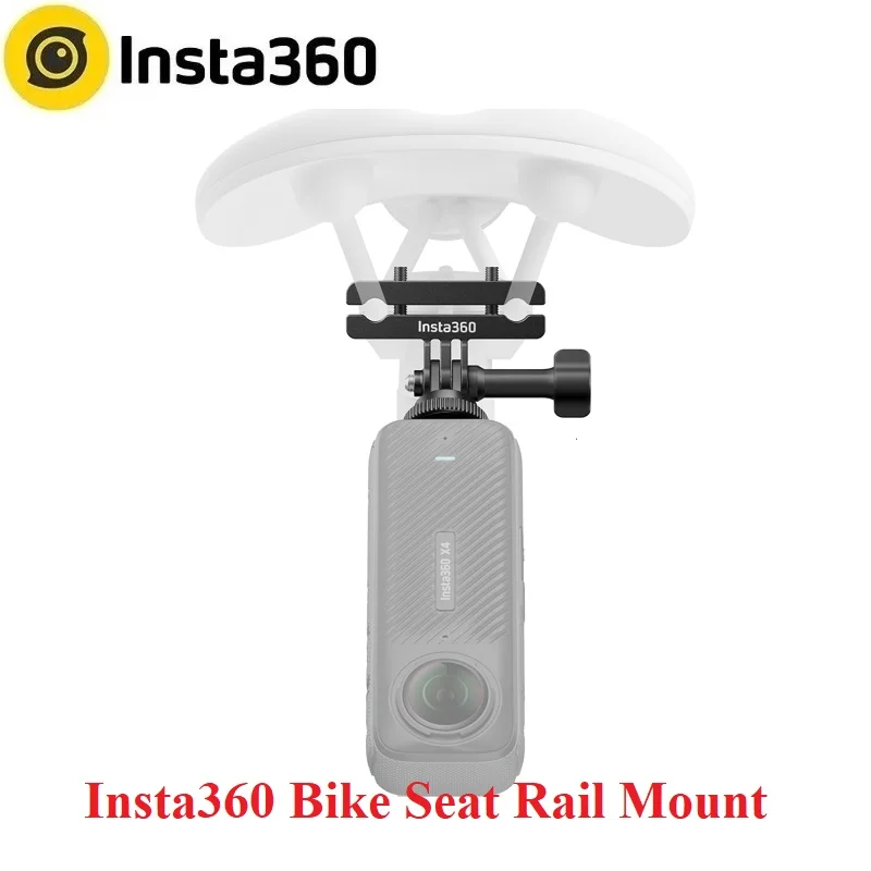 Insta360 Bike Seat Rail Mount Original Sport Accessories For Insta 360 X4/X3/X2/X/GO 3S/GO 3/Ace pro/Ace /RS(Twin/4K)