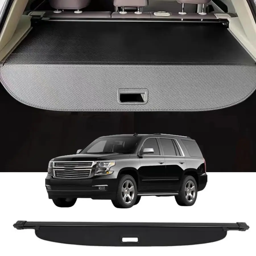 

Cargo Cover Compatible with 20152020 Chevy Chevrolet Tahoe amp Cadillac Escalade amp GMC Yukon, Rear Privacy Screen Car Storage