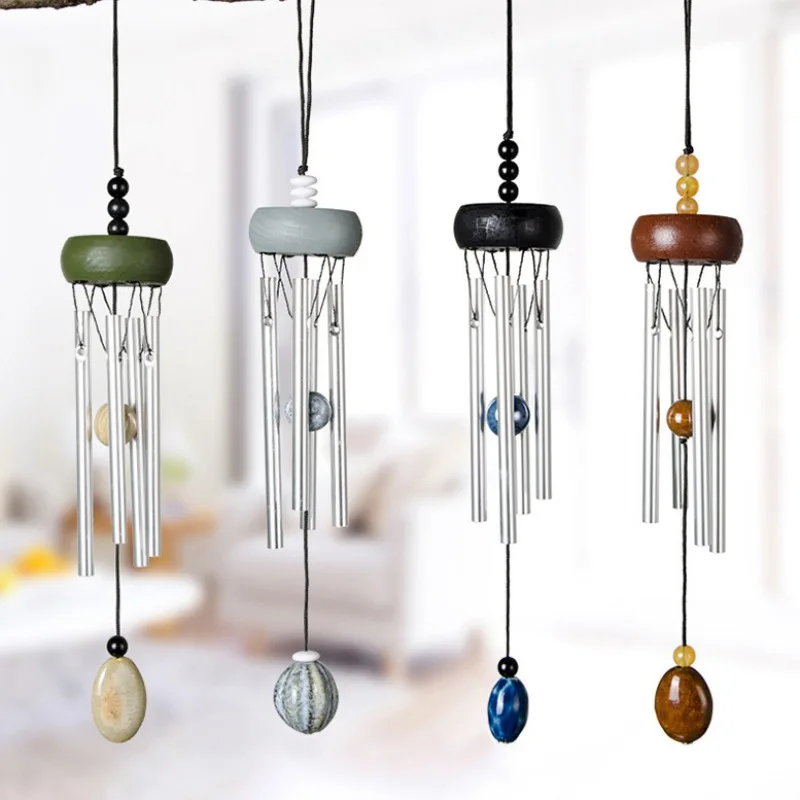 Wind Chimes Pendant Aluminum Tube Metal Pipe Wind Chimes Bells Balcony Outdoor Yard Garden Home Hanging Decorations