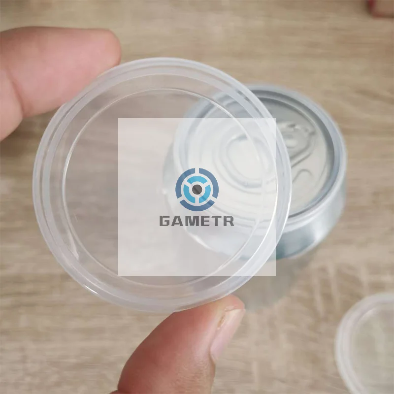 5Pcs Portable Dog Cat Canned Lid Reusable Plastic Food Stora