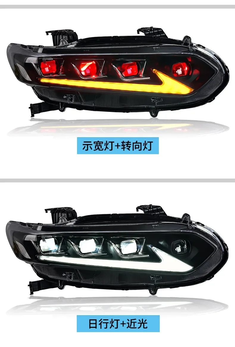 

for Accord 2018-202 The Latest LED Automotive Headlight Assembly ES Design Dynamic Light Tool Accessories