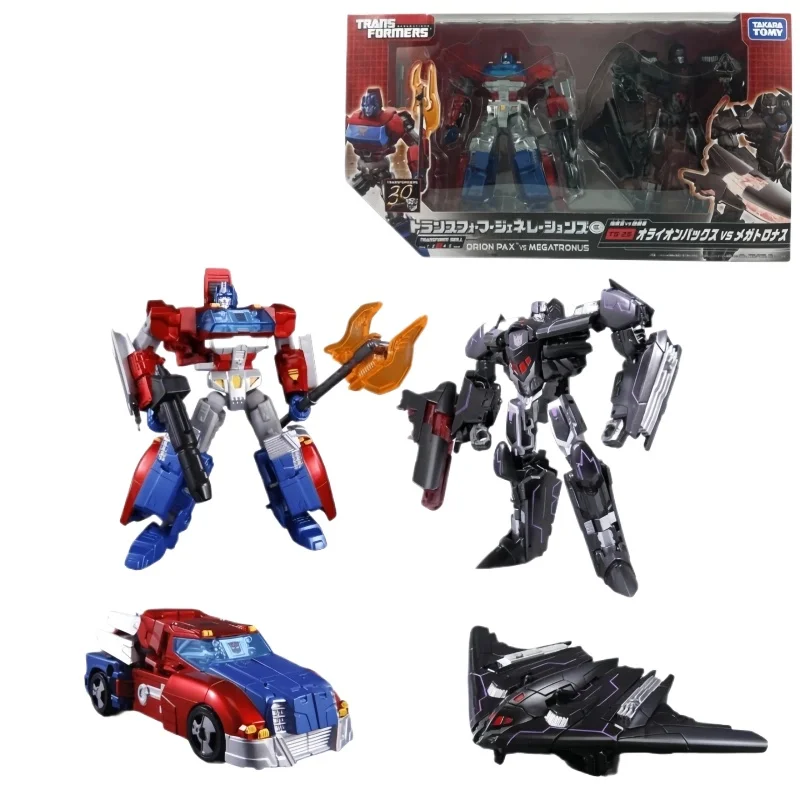 Original Box in Stock Transformers TG Series TG-25 Orion Vs. Megatron Set Toys Collection Hobby Decoration Boy Holiday Gift