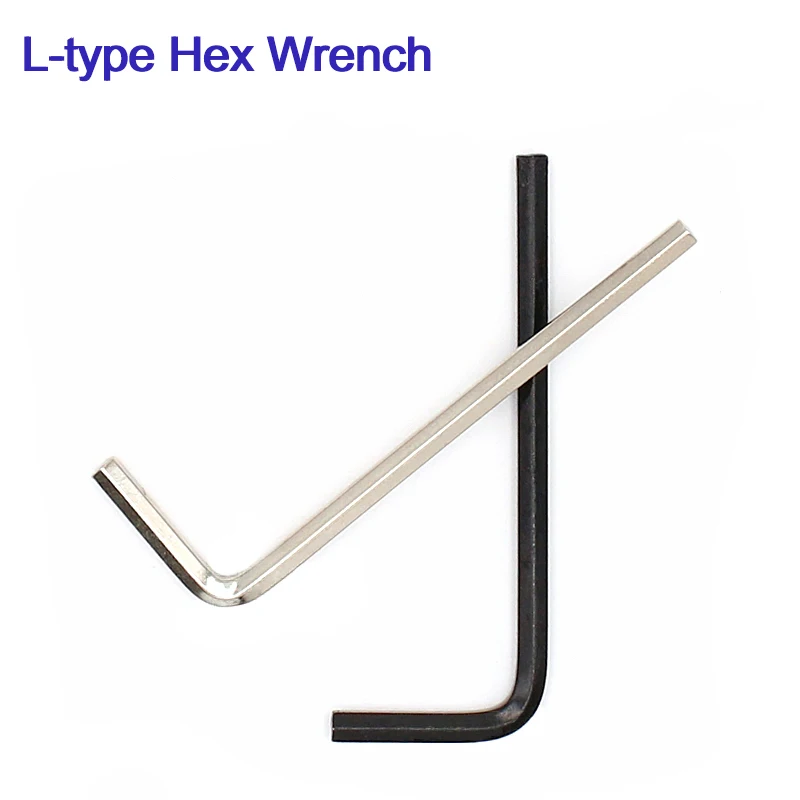 

Набор L-образных шестигранных ключей из углеродистой стали 0,9/1,27/1,5/2/3/4 мм