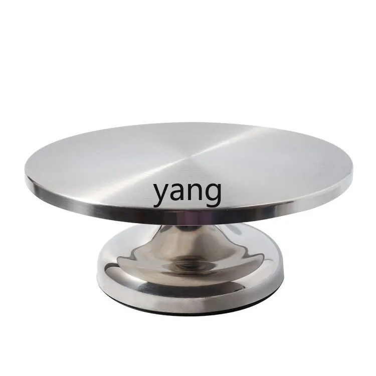 

LH piping turntable stainless steel speed long metal baking tool, piping table