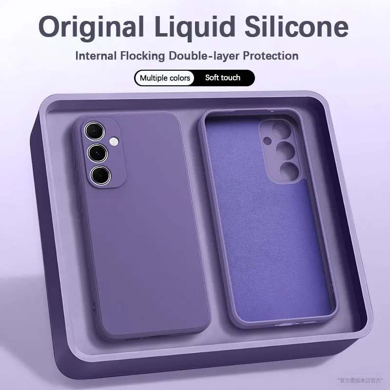 Original Camera Protection Phone Case for Samsung Galaxy A55