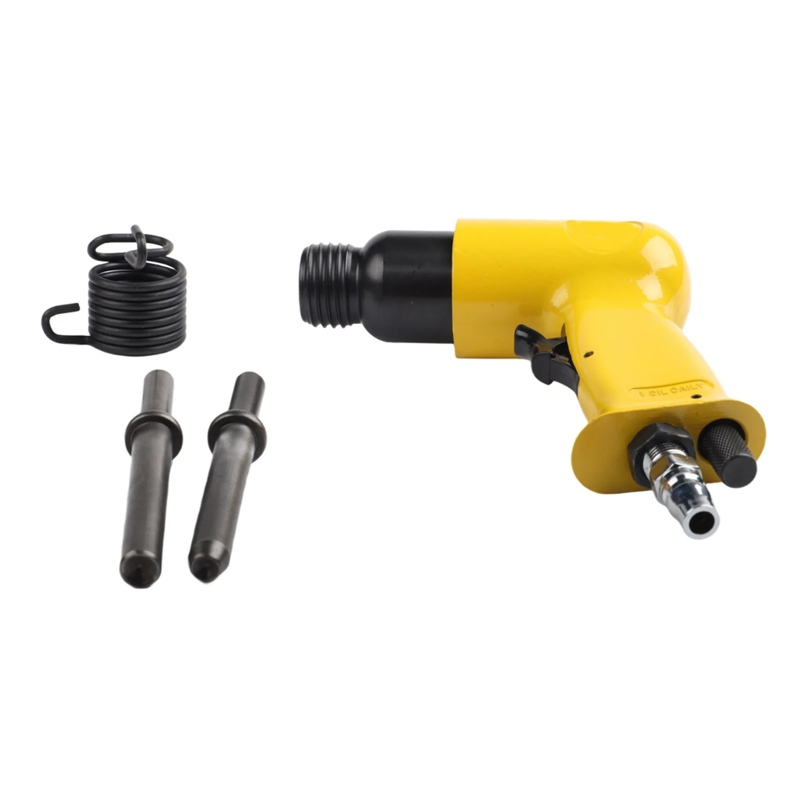 Air Hammer Pneumatic Riveter Four Interchangeable Drill Bits Stable Handle Pneumatic Tool As Shown Body Repairs