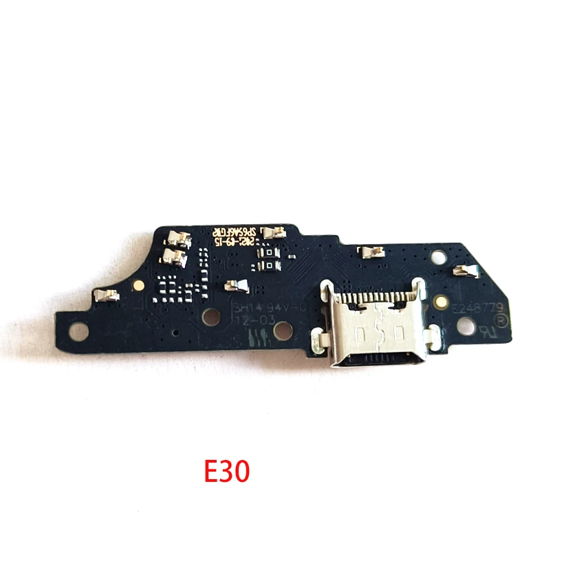 1Pcs For Motorola Moto Edge 30 E20 E30 E40 E6 E6S E7 Plus USB Charger Charging Dock Connector Port Flex Cable With Microphone