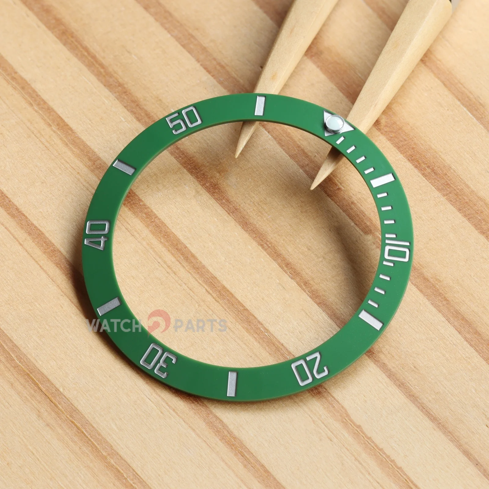 Emerald Green Ceramic Bezel for Rolex 126610 New Submariner Date 41mm Watch
