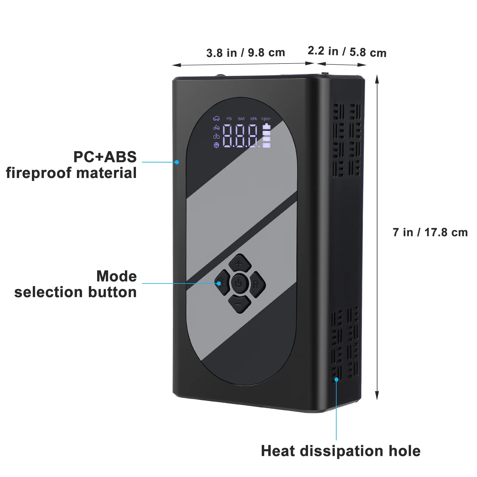 

Car Startup Power Supply Portable Jump Starter Jumper Bank Intelligent