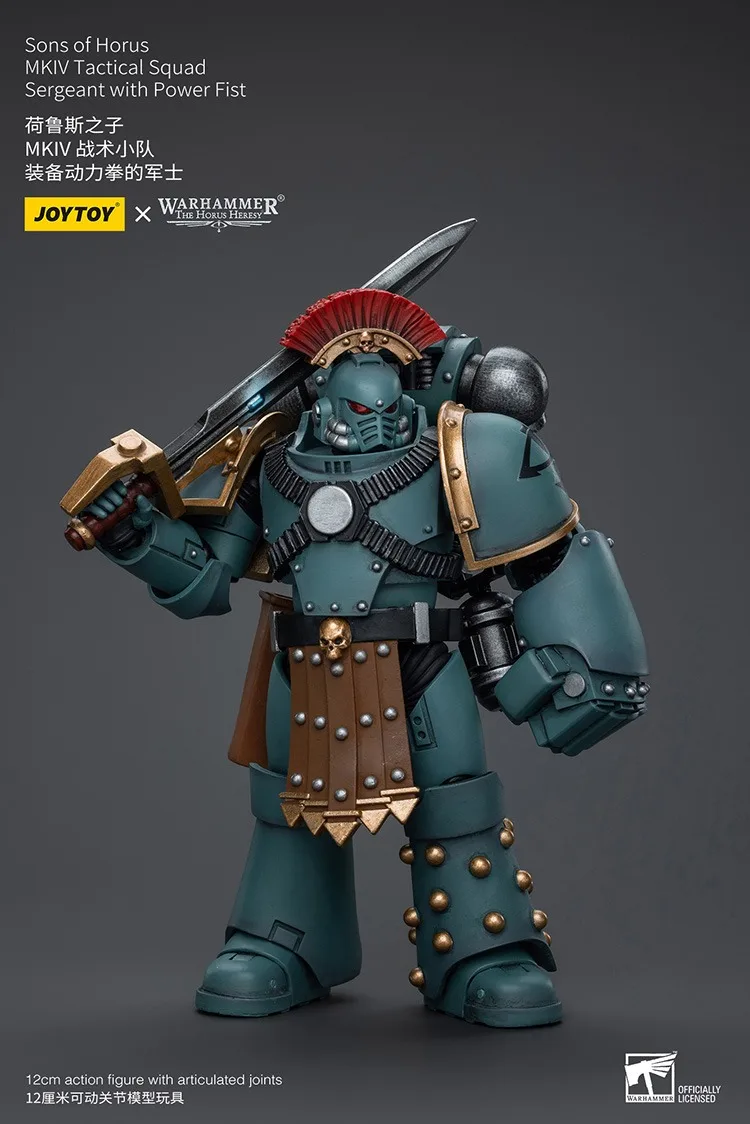 JOYTOY Warhammer "Heresy Horusa" Sons Of Horus MKIV Taktyczny Oddział Figurki Akcji Kolekcja Lalek Dekoracja Prezent Model