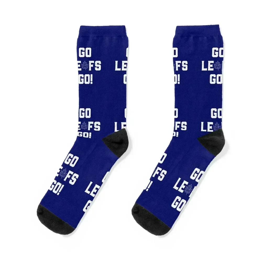 

Go Leafs GO! Socks retro new year custom kids Luxury Woman Socks Men's Rugby winter Hiking boots Women's Socks Men's