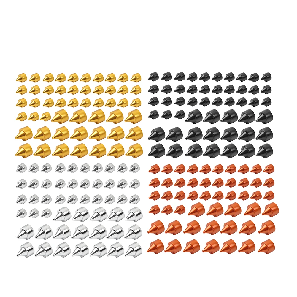 52pcs/set 33S19M Motor Engine Topper Bolt Cover Screw Cap For Indian Chief Roadmaster Challenger except for Scout & FTR