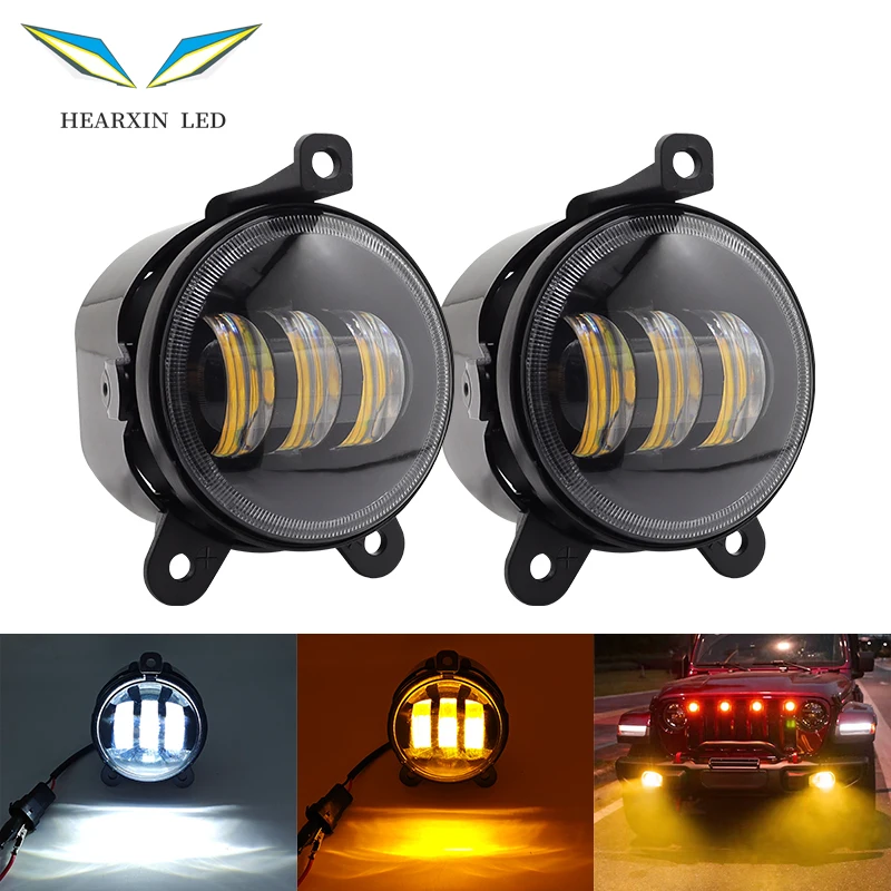 

LED Fog Lights Anti-fog Lamps Led bulbs H11 30W DRL Off Road Car Light Assembly for Jeep Cherokee XJ Lada Priora Niva Chevrolet