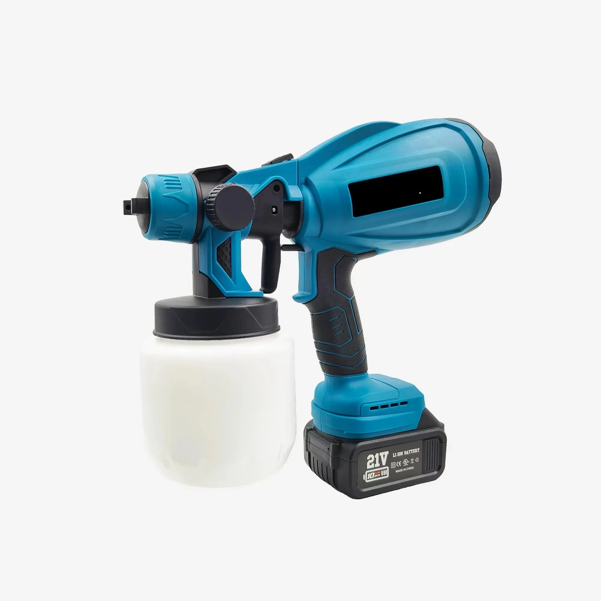 مسدس رش كهربائي صغير عالي الجهد من سوبي، طلاء أثاث خاص مدعوم ببطارية ليثيوم، الانحلال العالي