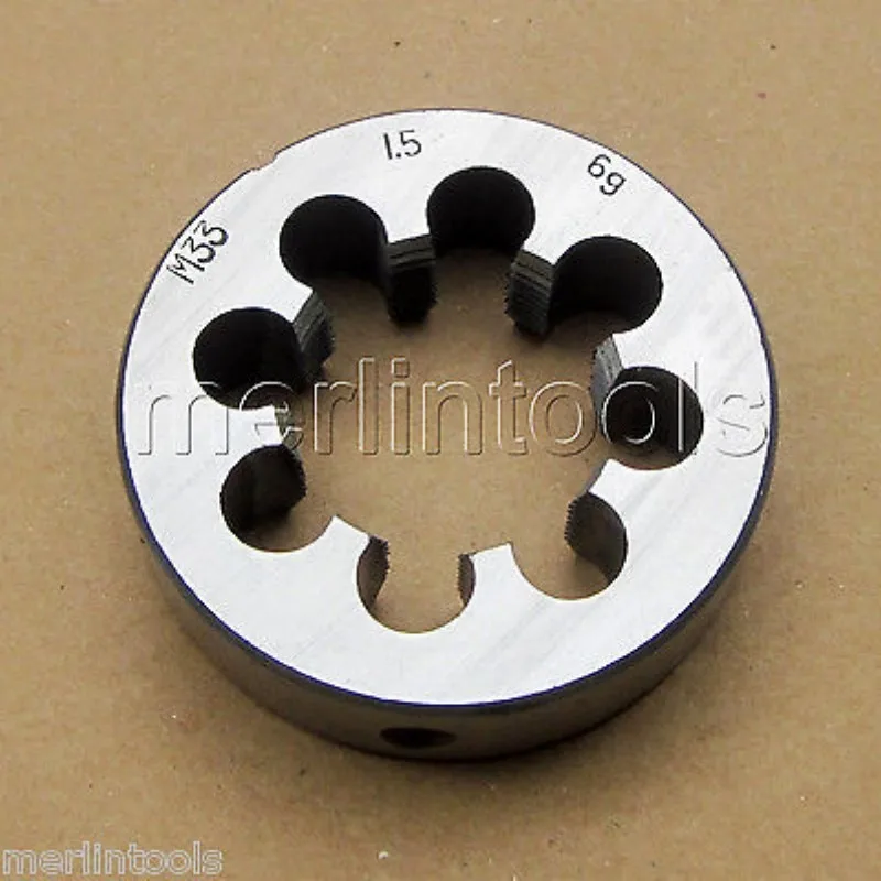 30mm 34mm 35mm 36mm M38 M39 39 x 1 Metric Right Hand Die M30 x 1.0 Pitch M31 M32 M33 M37 0.75 1.5 2 3mm 