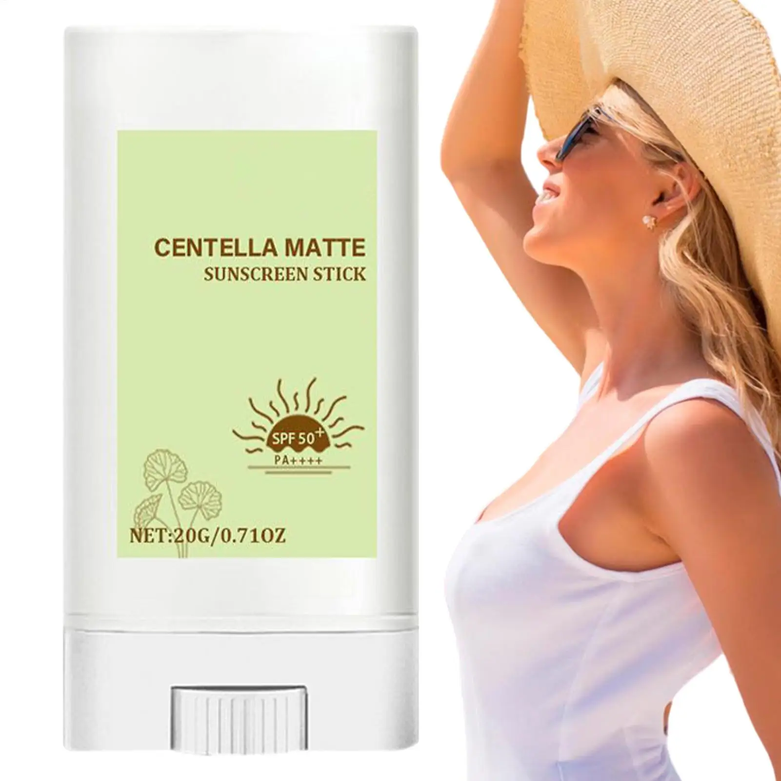 Sunscreen Stick Spf50 Matte Non-greasy Sun Screen Moisturizing Protection Soothing Facial UV Protective Sunscreen Cream