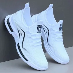 Men's White Shoes New Summer Breathable Mesh Casual Shoes for Men Sneakers Lightweight Walking Loafers Male Jogging Sports Shoes