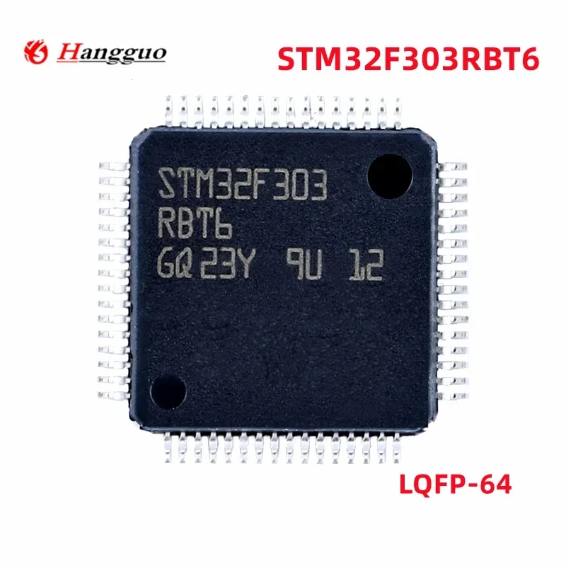 5Pcs/Lot  Brand new  Original  STM32F303RBT6 LQFP-64 Cortex-M4 32-bit Microcontroller MCU 72MHz 128KB  32F303RBT6 IC Chip