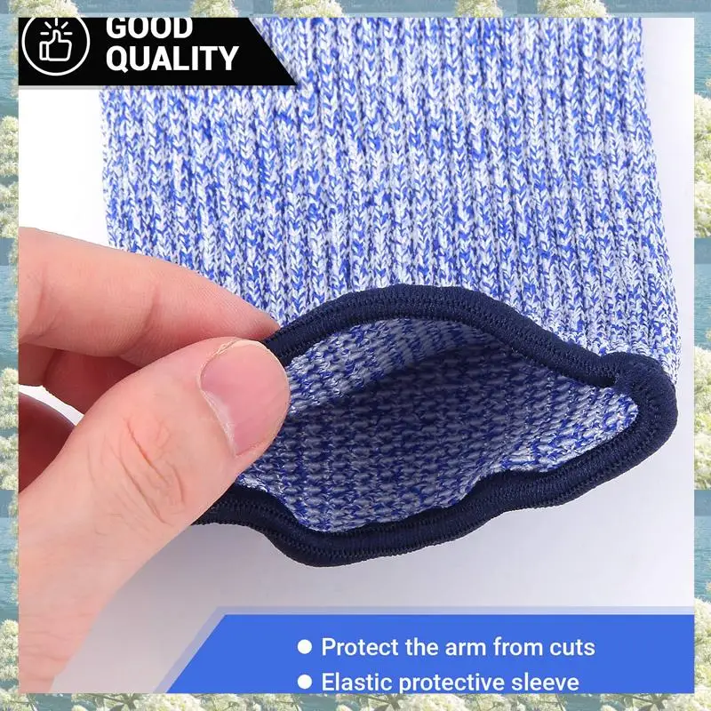 New-4 Pair Cut And Burn Resistant Sleeves Arm Protection Sleeves Forearm Protectors For Thin Skin And Bruising 30Cm