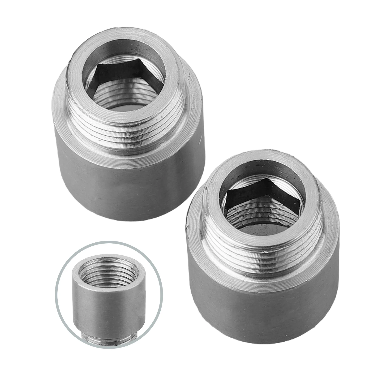 أذرع الدش رأس الدش تمديد متعدد الاستخدامات ذكر إلى أنثى 30 مللي متر تعديل الدش 2 حزمة 304 الفولاذ المقاوم للصدأ #2