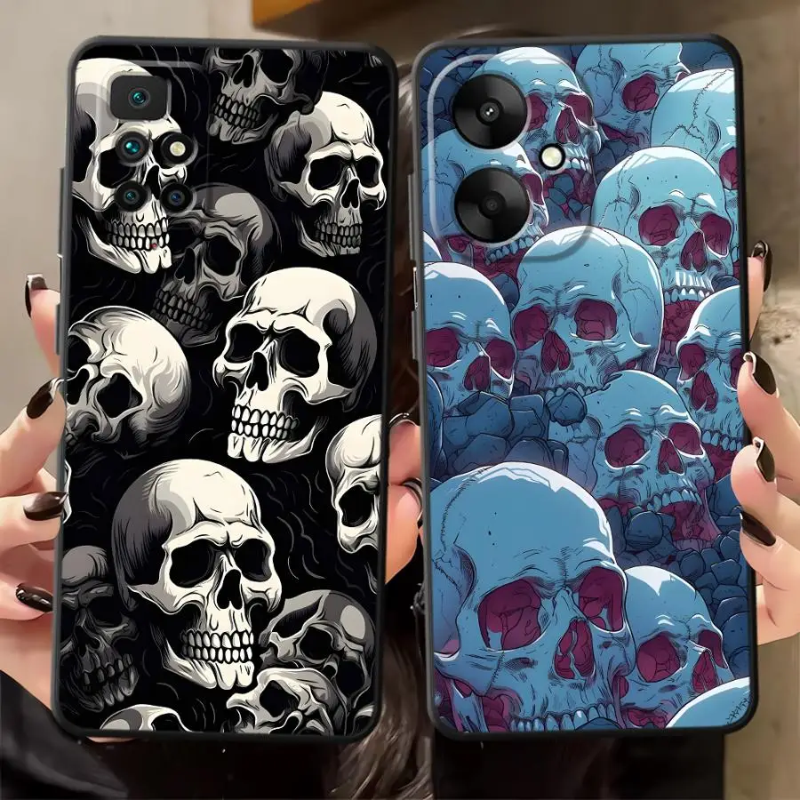 Cartoon Skull Funda…
