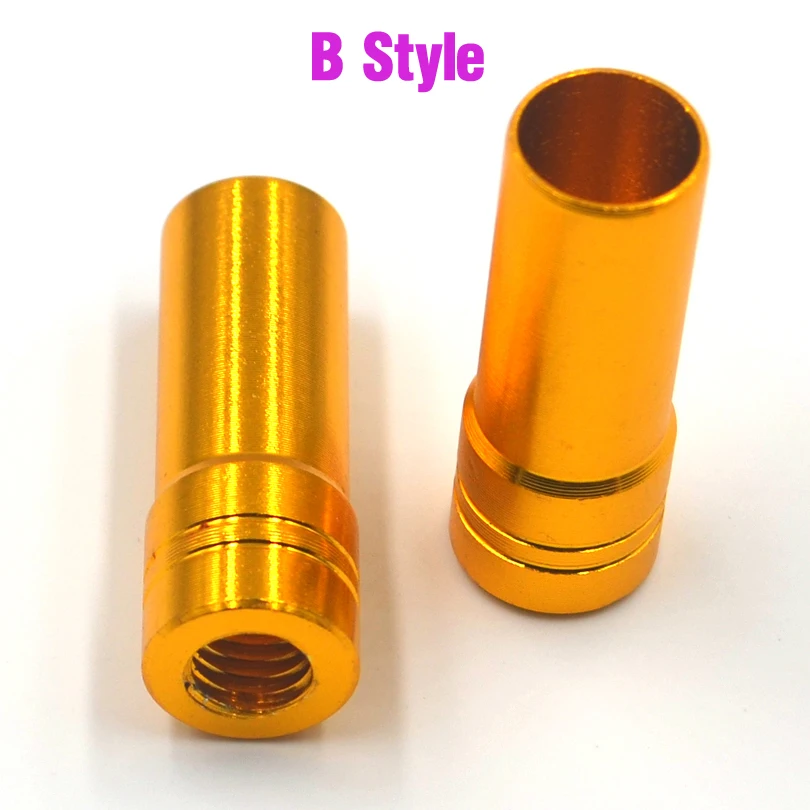 MNFT 1Pcs M8 Screw Net Handle Thread Adapter Fishing Rod Converted Into Dip Net Head Connector 2 Style Inside Diameter 10mm 12mm