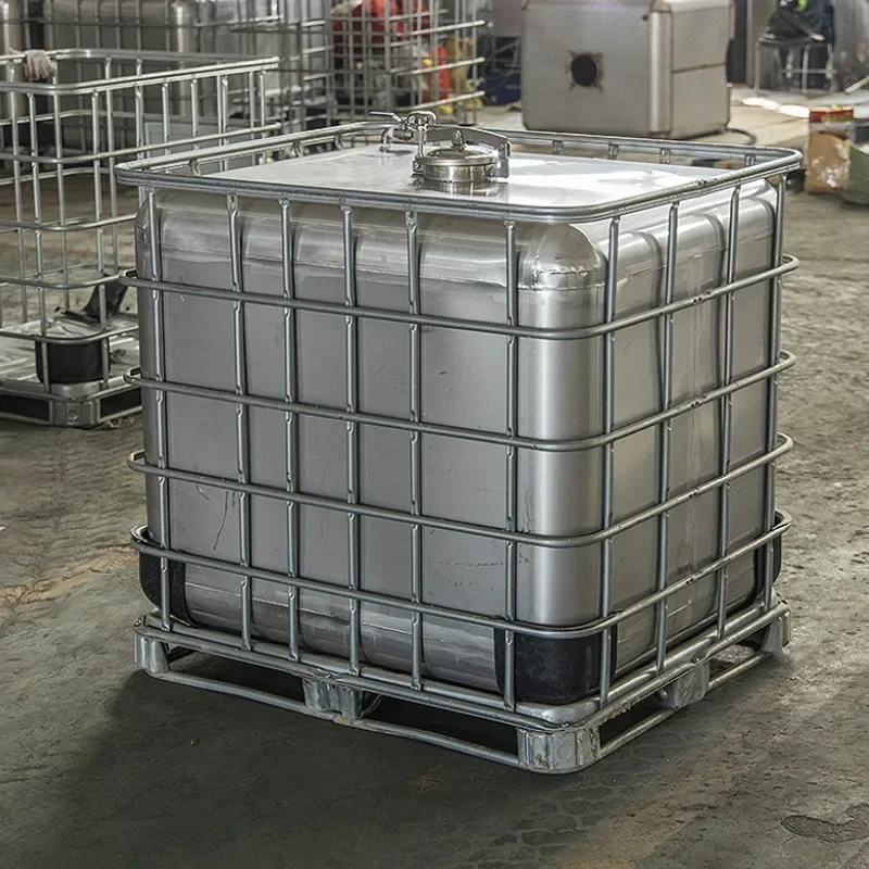 

1000 Liter Multi-Use Stainless Steel Water Storage IBC Totes Tank