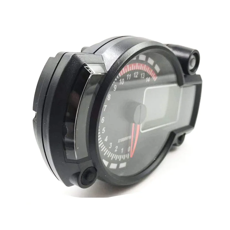 

Motorcycle Speedometer 299 Kmh Mph 7 Color 14000RPM Tachometer ATV Quad Frenzy Universal Digital Speedometer