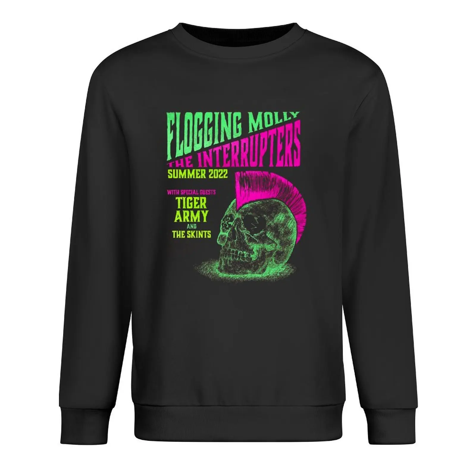 

Flogging Molly - The Interrupters - Tour 2022 Pullover tracksuits men clothes men's winter sweater men's sweatshirt