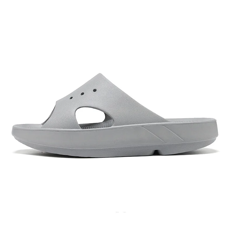 Men's and women's minimalist style, thick sole, high height, wear-resistant, anti slip, home and outdoor leisure slippers