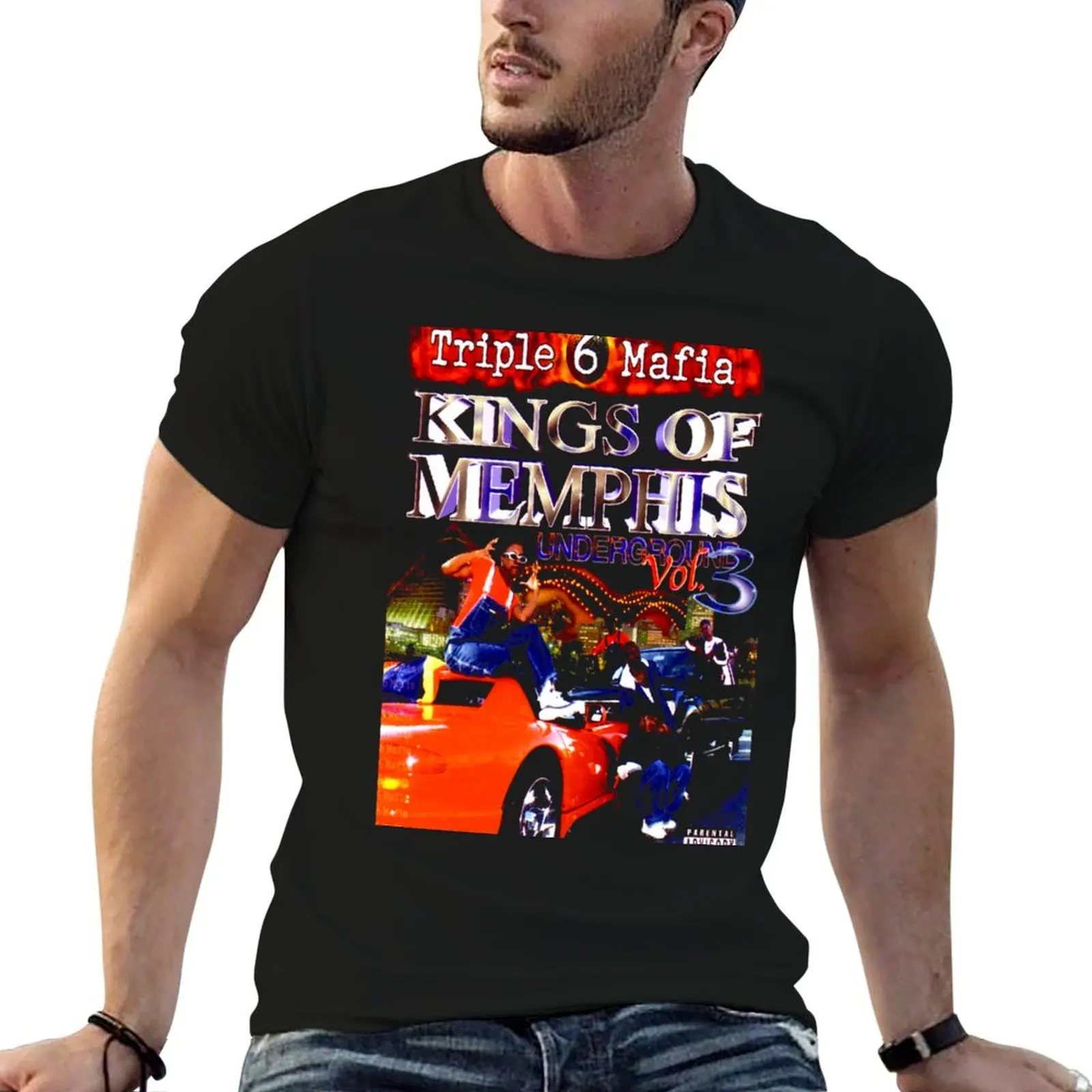 Three Six Mafia T-Shirt Sport Basic Moisture Wicking Tee