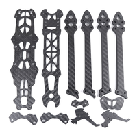 AAAEL-For DJI Vista Unit Compatible 4K 7Inch Carbon Fiber FPV Freestyle Frame Kit-Long Range Analog/Digital Drone Accessory